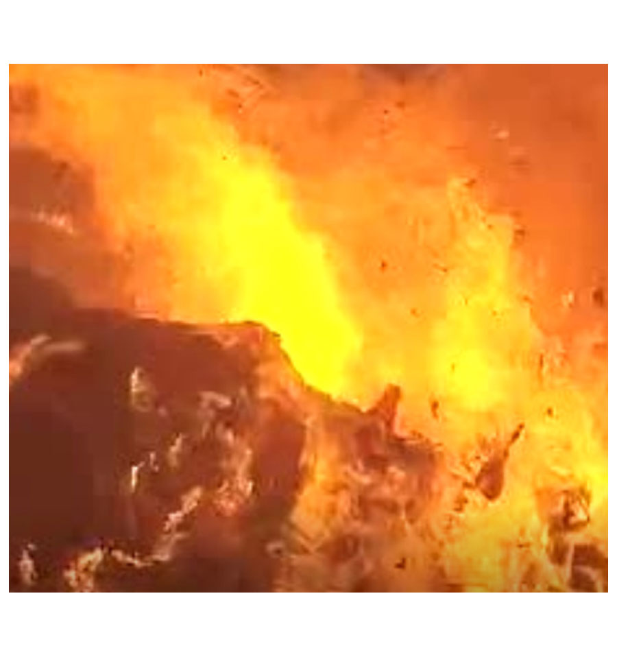 秸秆捆直燃锅炉视频4